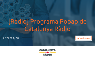 2022-04-28 [Ràdio] Programa Popap de Catalunya Ràdio